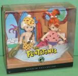 Mattel - Barbie - The Flintstones - Kelly & Tommy as Pebbles & Bamm-Bamm - Poupée